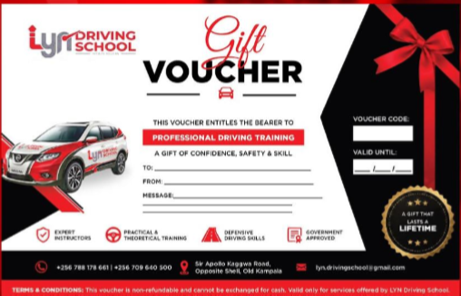 Lyn Driving School Gift Voucher